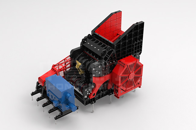 粗碎臥式旋回破碎機(jī)圖片