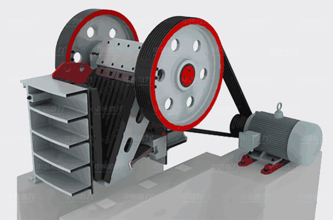 德版顎式破碎機(jī)工作原理