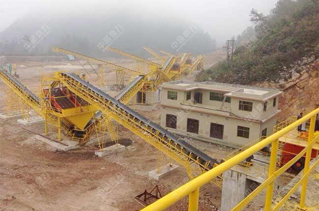 廣西時(shí)產(chǎn)1500噸石場(chǎng)生產(chǎn)線