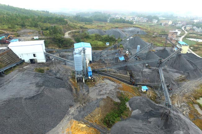 湖南衡陽(yáng)時(shí)產(chǎn)500噸煤矸石破碎項(xiàng)目