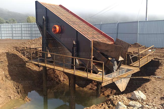 寧夏固原時(shí)產(chǎn)200噸碎石生產(chǎn)線