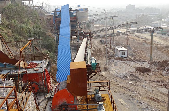湖北鐵城礦業(yè)日產(chǎn)萬噸砂石加工生產(chǎn)線