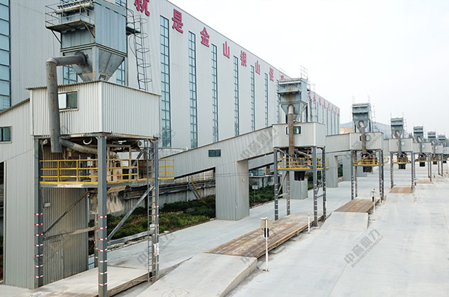 無人值守熟料自動(dòng)裝車系統(tǒng)(皮帶式)