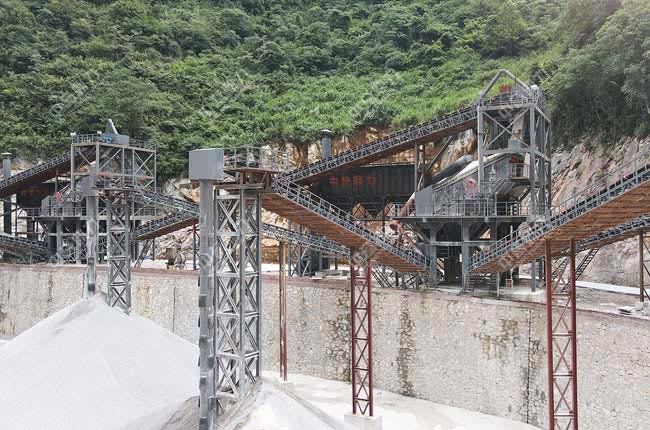 日產(chǎn)5000噸石子生產(chǎn)線