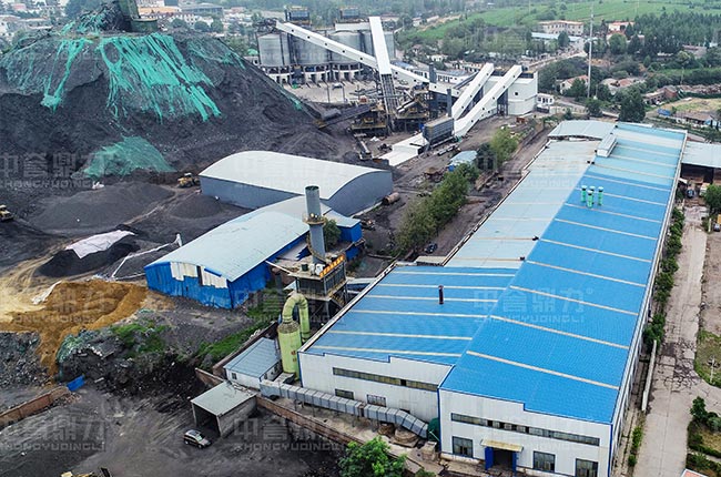 煤矸石破碎加工車間