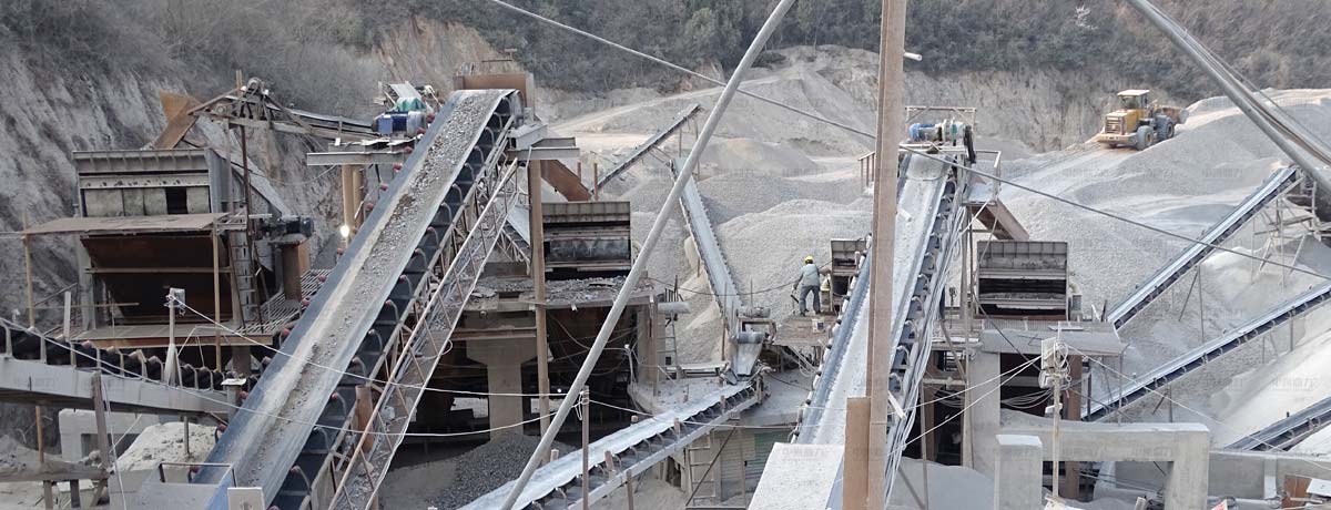 白云石破碎生產線建設方案案例 白云石破碎生產線建設方案案例