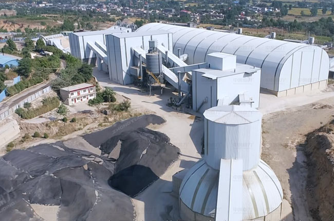 中轉(zhuǎn)緩沖料倉