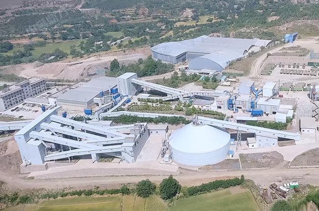 錦信水泥年產(chǎn)1000萬噸砂石骨料生產(chǎn)線