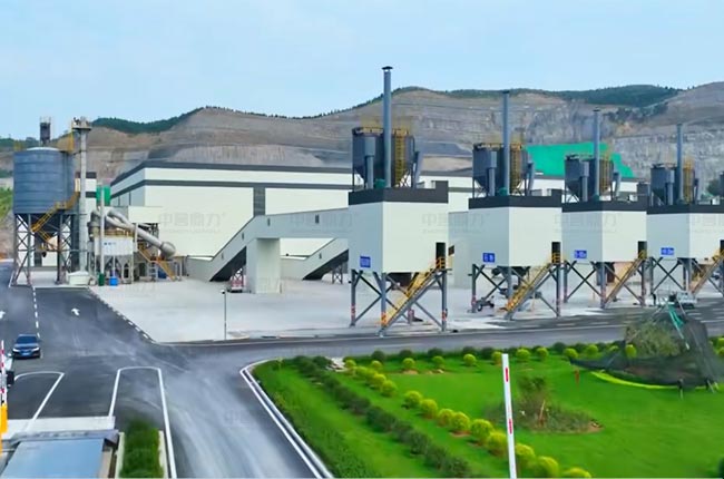 山東昌隆石料時產(chǎn)1500噸環(huán)保型砂石加工生產(chǎn)線