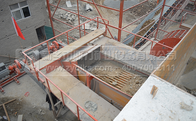 振動給料機應(yīng)用現(xiàn)場