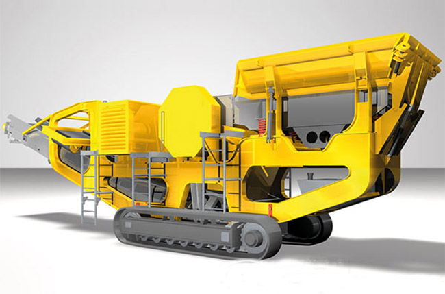 履帶式液壓驅(qū)動破碎站 履帶式液壓驅(qū)動破碎站