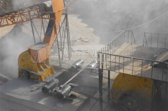 四川時產(chǎn)500噸石子生產(chǎn)線現(xiàn)場 四川時產(chǎn)500噸石子生產(chǎn)線現(xiàn)場