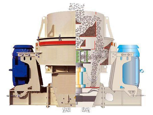 沖擊式破碎機(jī)的工作原理 沖擊式破碎機(jī)的工作原理