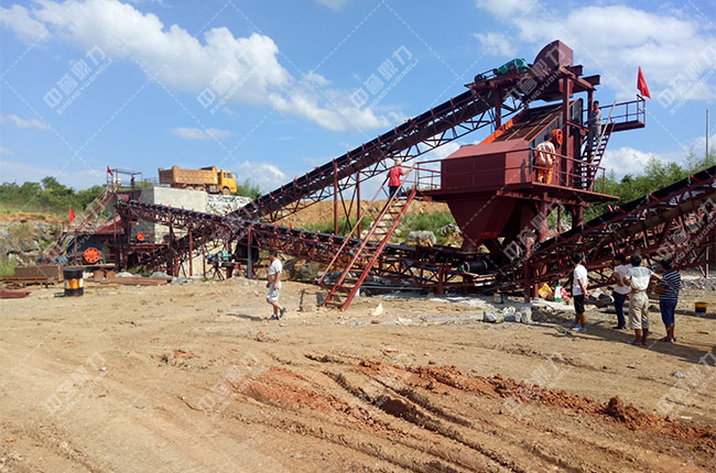 采石場(chǎng)生產(chǎn)線