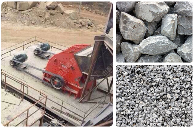 石灰石破碎機(jī)的選用:錘式破碎機(jī)