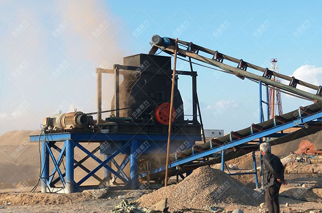 寧夏靈武時產(chǎn)200噸砂石生產(chǎn)線案例展示1