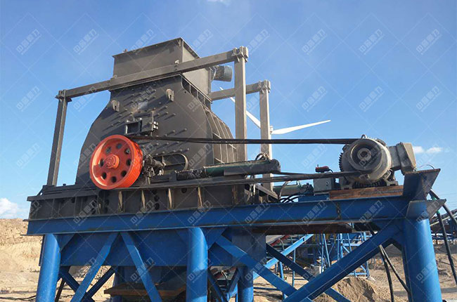 寧夏靈武時產(chǎn)200噸砂石生產(chǎn)線現(xiàn)場案例展示2