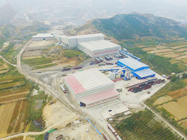 河北武安白沙時(shí)產(chǎn)3000噸石料生產(chǎn)線