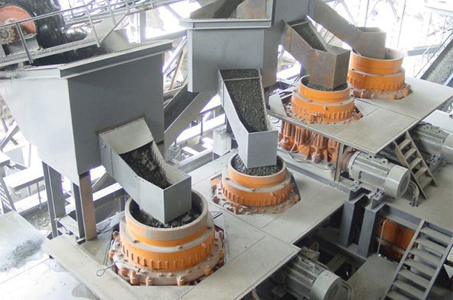 多缸液壓圓錐機 多缸液壓圓錐機