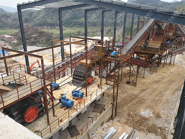 碎石機(jī)械設(shè)備生產(chǎn)線