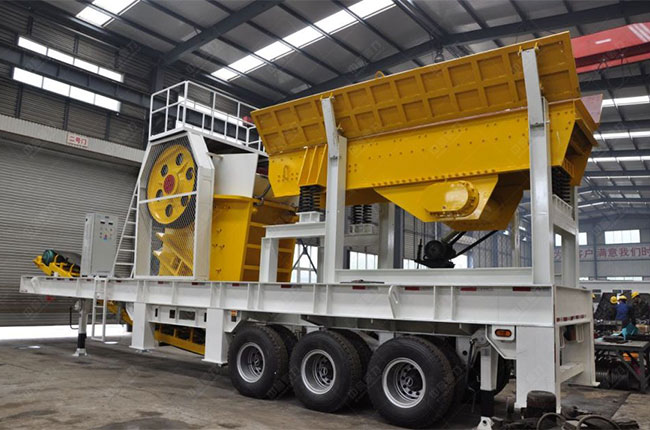 移動型顎式破碎機(jī)
