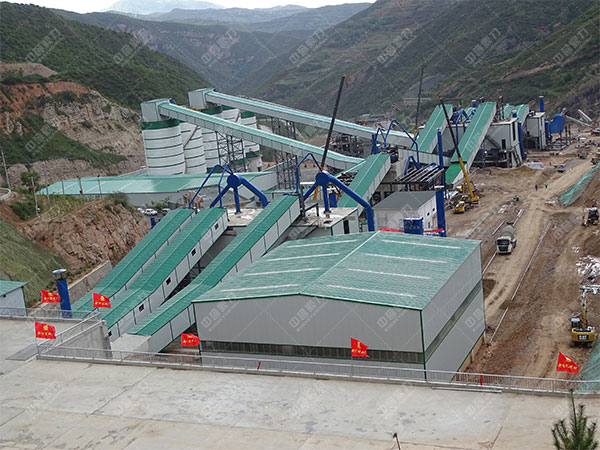 環(huán)保砂石骨料生產(chǎn)線