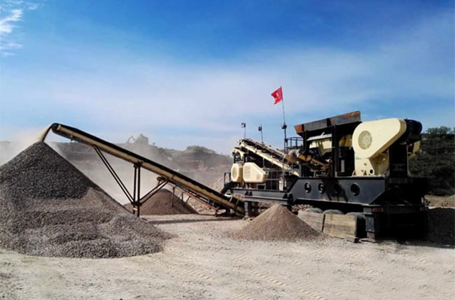 二手移動破碎機