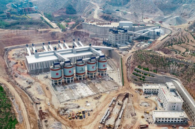 河北井陘縣茂鑫礦業(yè)智能砂石骨料生產(chǎn)線