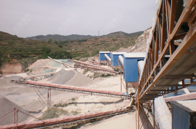 山西廣泰和礦業(yè)有限公司時(shí)產(chǎn)800噸碎石