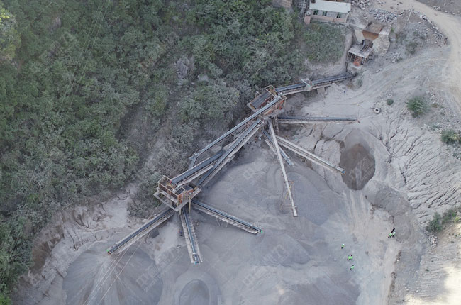 四川匯山建筑石料廠日產2000噸砂石生產線