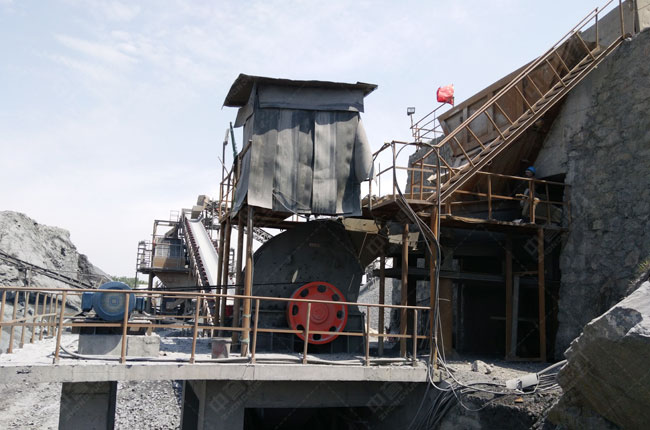 江西九江時產(chǎn)800噸石子生產(chǎn)線