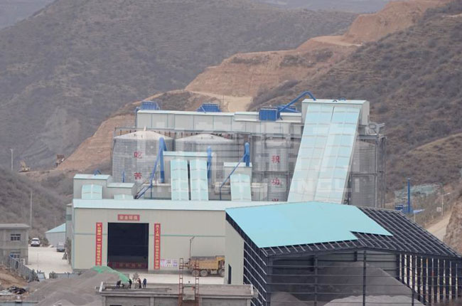 甘肅平涼興盛礦業(yè)年產300萬噸砂石骨料生產線