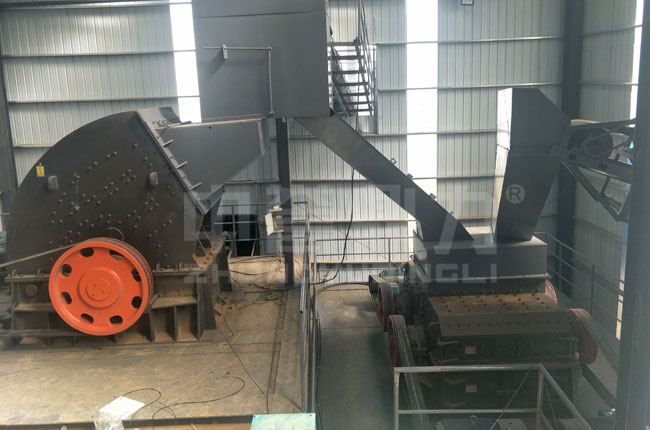 湖南常德超邦時產(chǎn)1000噸制砂生產(chǎn)線