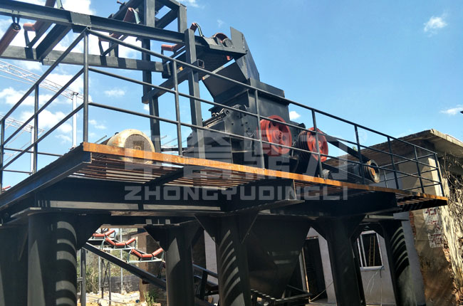 湖南常德時產(chǎn)60噸制砂生產(chǎn)線