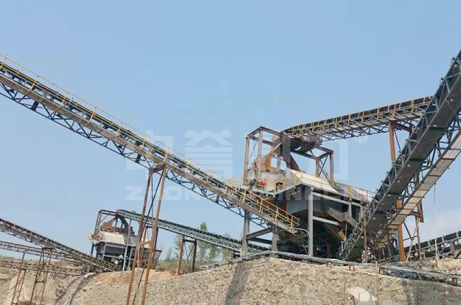 河南鄭州時產(chǎn)700噸石灰石生產(chǎn)線